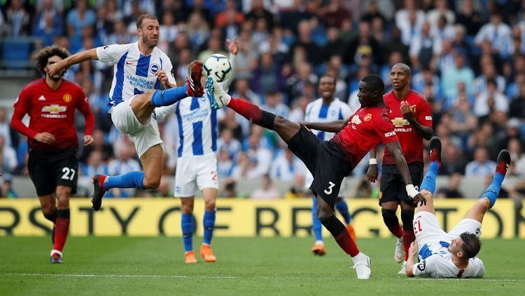 Glen Murray was on target against Manchester United on Sunday at Amex stadium