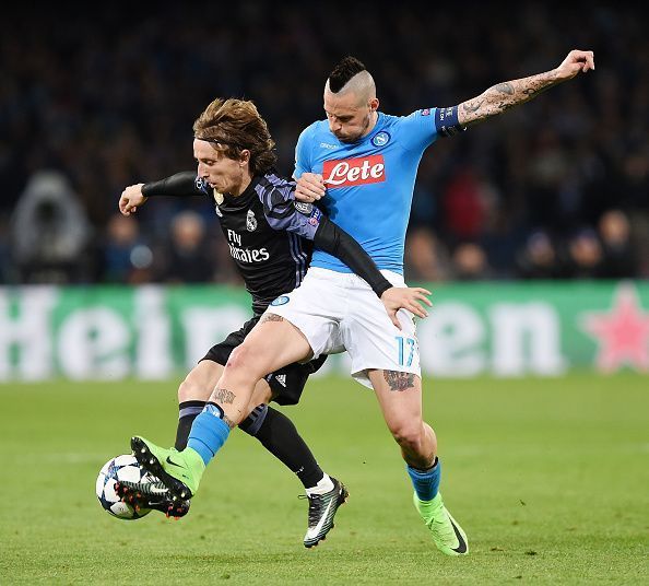 SSC Napoli v Real Madrid CF - UEFA Champions League Round of 16: Second Leg