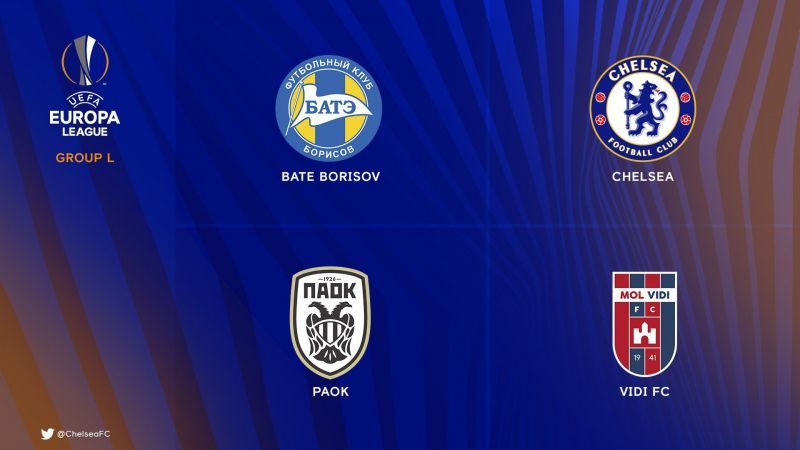 Chelsea's Group L: UEFA Europa League