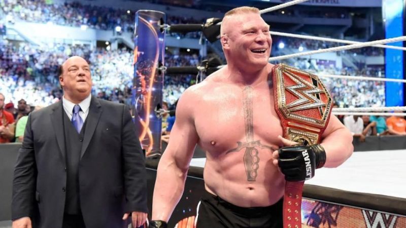 Heyman and Lesnar came to blows on this week&#039;s Raw 