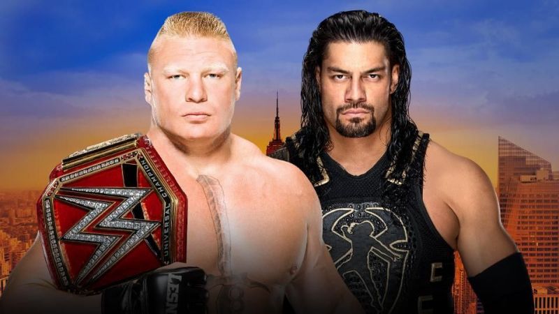 Brock Lesnar vs. Roman Reigns SummerSlam