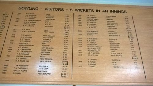 Image result for lord's bowlers honours board