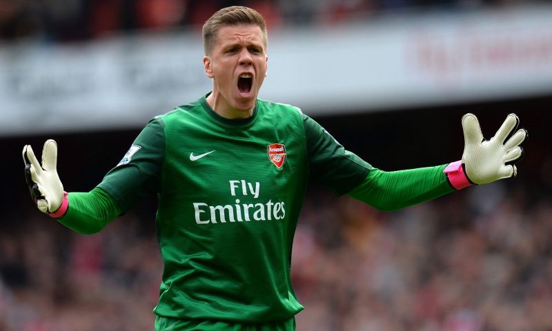 Szczesny won the Premier League Golden Glove with Arsenal