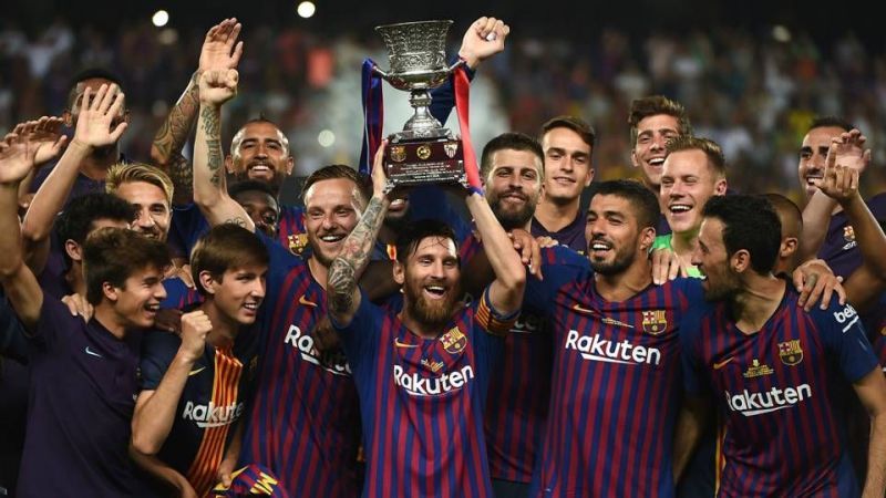 Barcelona Win Supercopa de Espa&Atilde;&plusmn;a