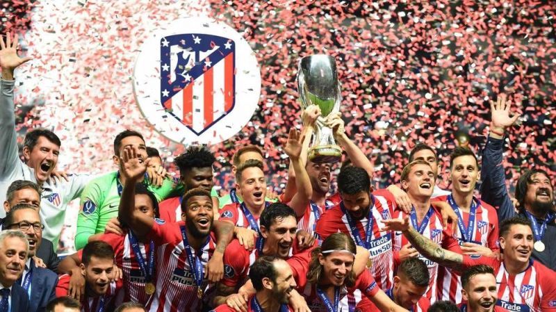 Image result for atletico madrid super cup 2018