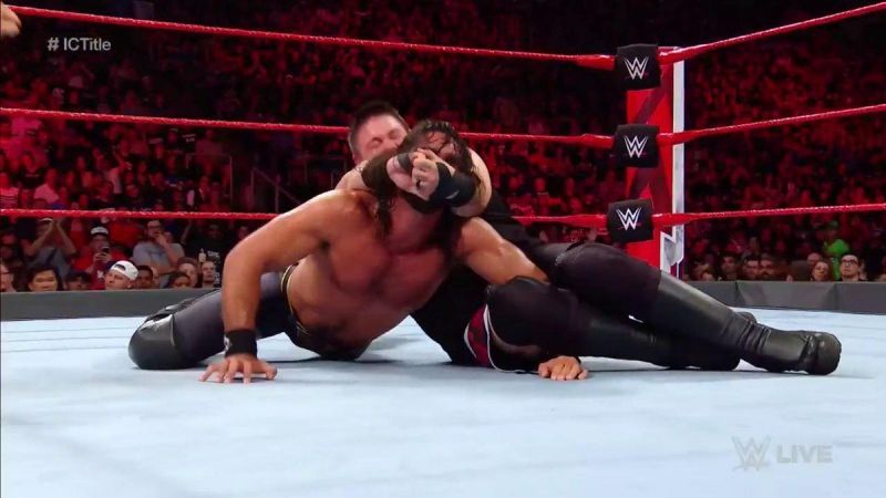 Owens and Rollins put on the match of the night