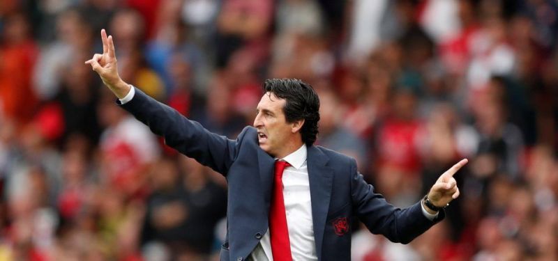 Image result for emery arsenal touchline