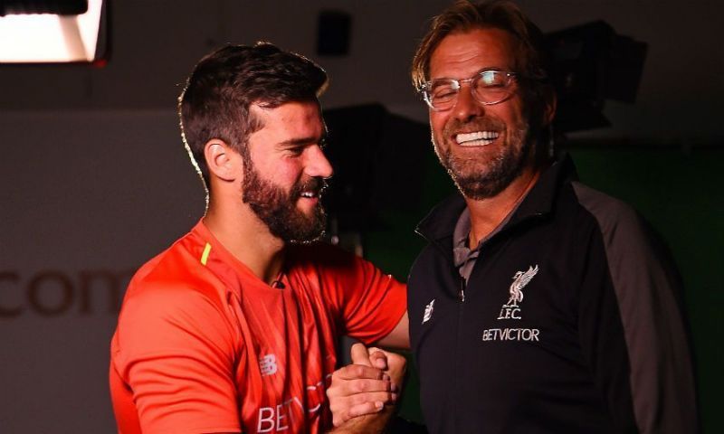 Klopp and Alisson