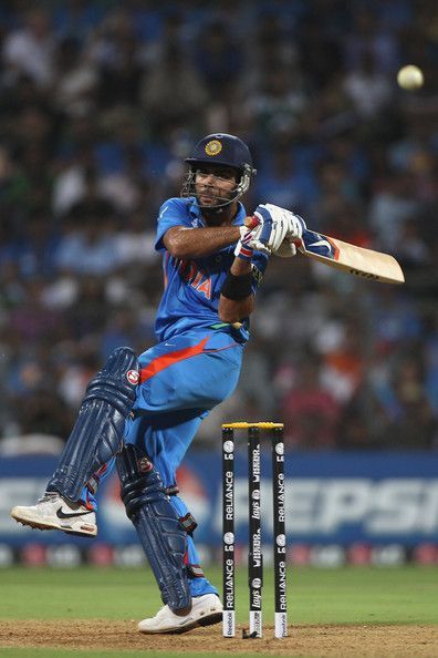 Virat pulls one during the ICC World Cup Final at Wankhede in Mumbai, on 2 April 2011. 