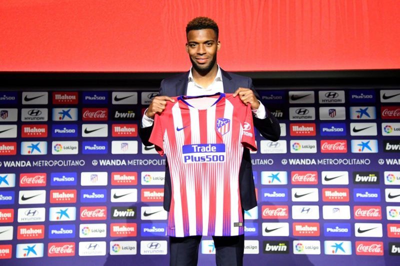 Thomas Lemar joined for a club record fee in the summer