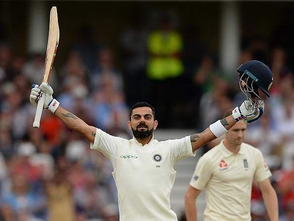 Captain Virat Kohli has put behind the ghosts of 2014 to score his 23rd Test ton.