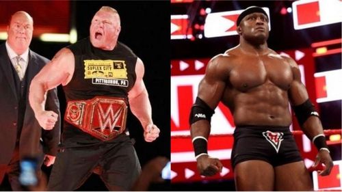 Lesnar vs Lashley