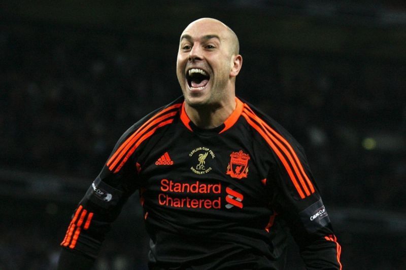 Reina won the Premier League Golden Glove thrice