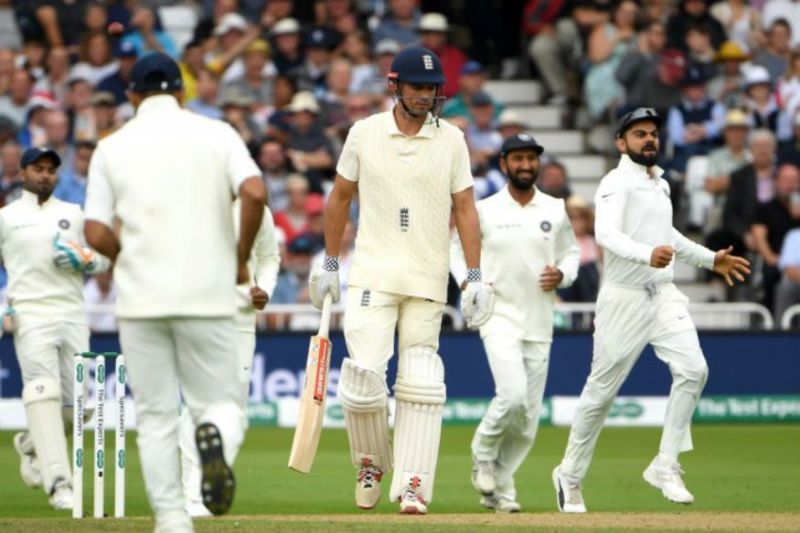 cook&#039;s woes against ishant continue