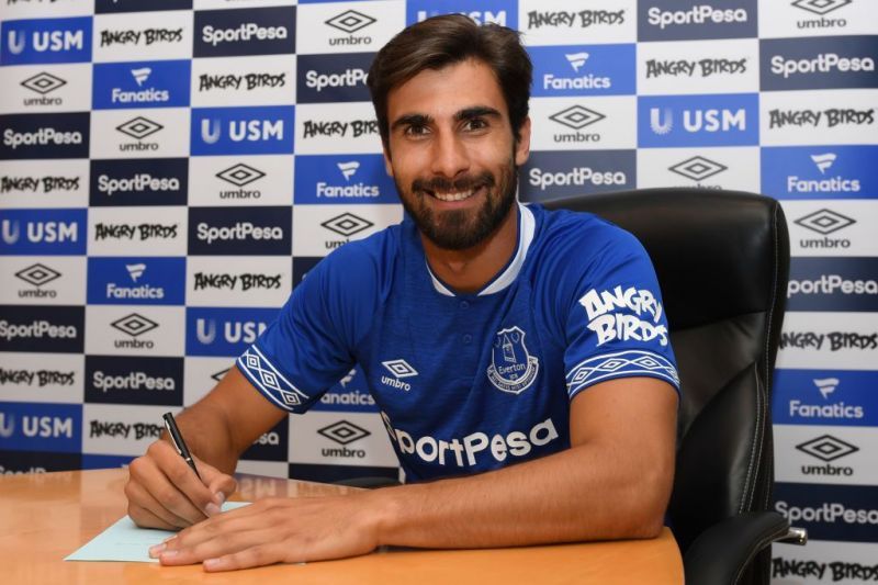 Andre Gomes is the third Barcelona player to join Everton this summer