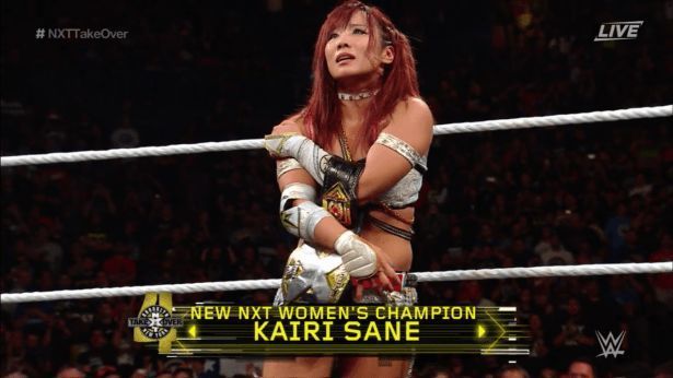 Kairi Sane NXT Women&#039;s Championship