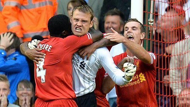 Simon Mignolet v Stoke City