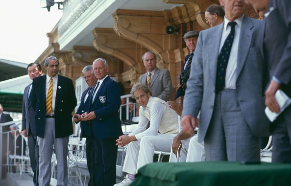 David Gower England v India Lords 1986