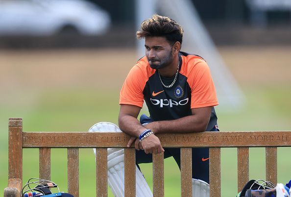 Pant made his Test debut for India in the Trent Bridge game