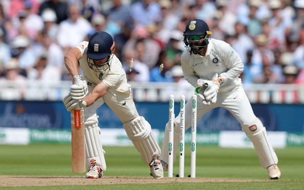 Cook fell for 13 to an absolute beauty from Ashwin