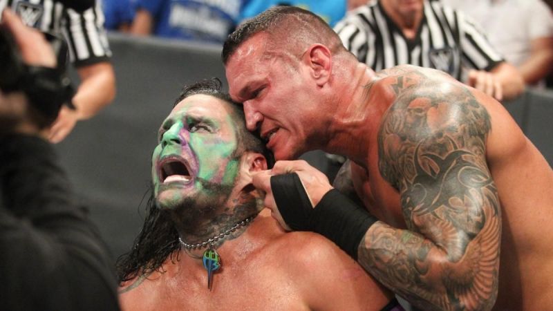 Randy Orton tormented Jeff Hardy over the past few weeks