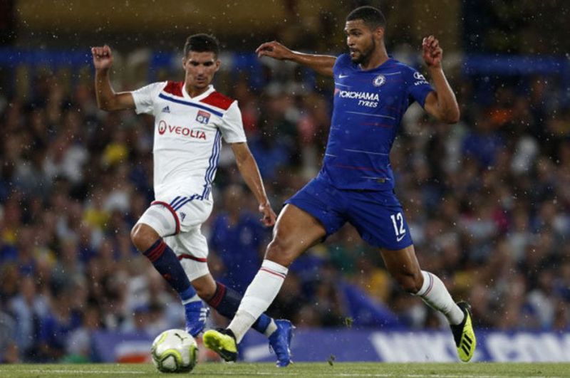 Loftus Cheek in action against Lyon