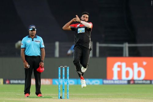 Mohammad Siraj from the IPL 2018