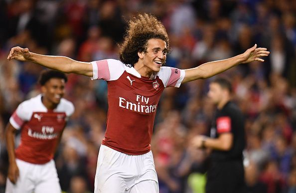 Guendouzi impressed for Arsenal in midfield