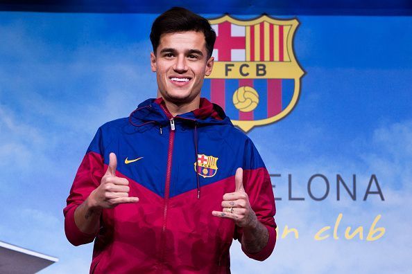 New Barcelona Signing Philippe Coutinho Unveiled