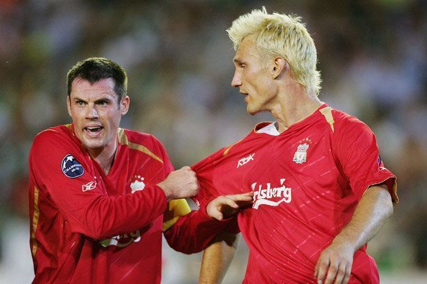 A very dependable pairing in Carragher and Hyypia