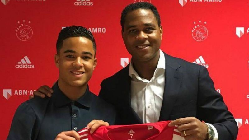 Image result for patrick kluivert justin kluivert