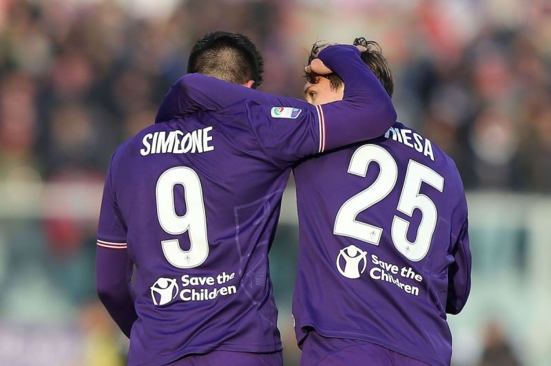 Sons of two famous footballers play for Fiorentina