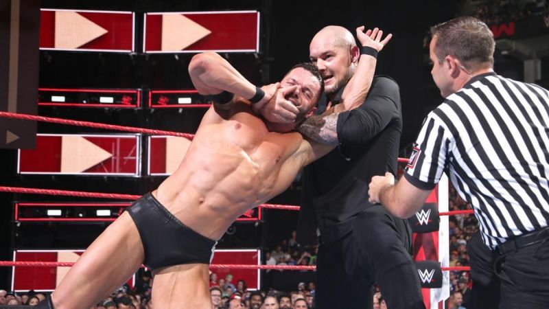 Baron Corbin steals a victory from Finn Balor