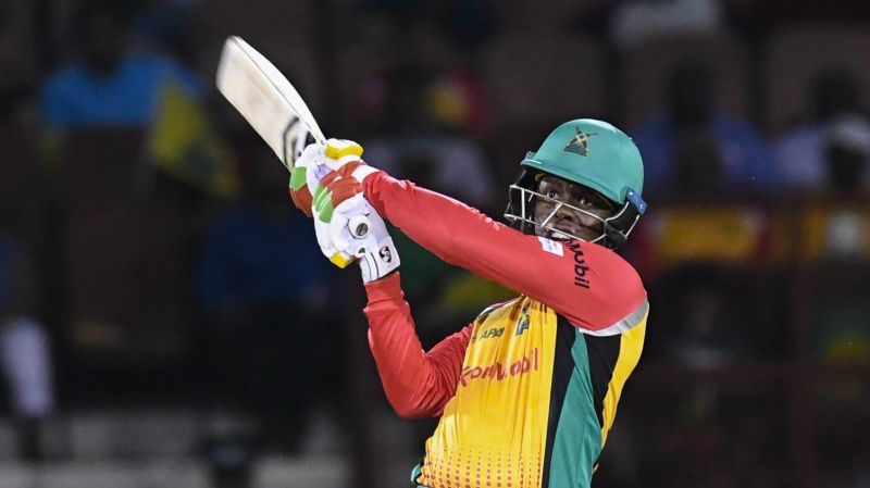 Hetmyer anchored the run chase for Guyana