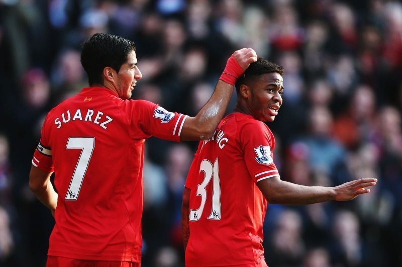 Suarez and Sterling left Liverpool in successive summers