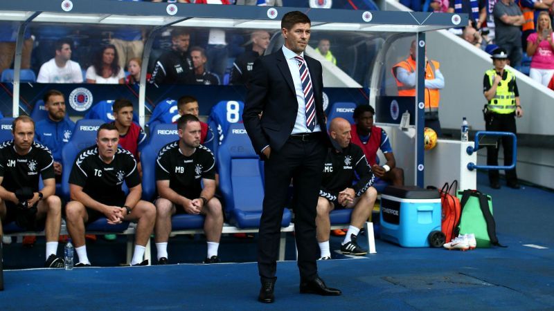 Rangers have reached the group stage of the Europa League under Gerrard