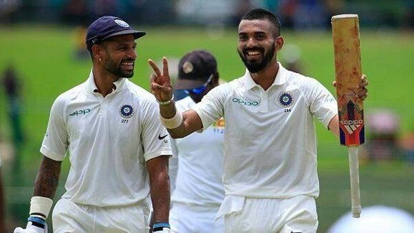 Image result for Dhawan and KL Rahul.