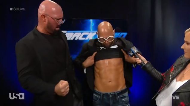 Just look at Karl Anderson&#039;s abs!