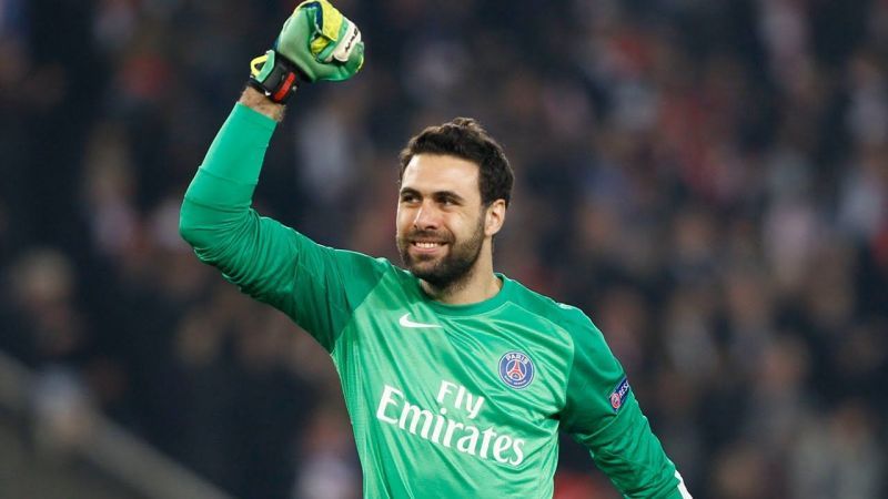 Sirigu was PSG's first choice goalkeeper for four seasons