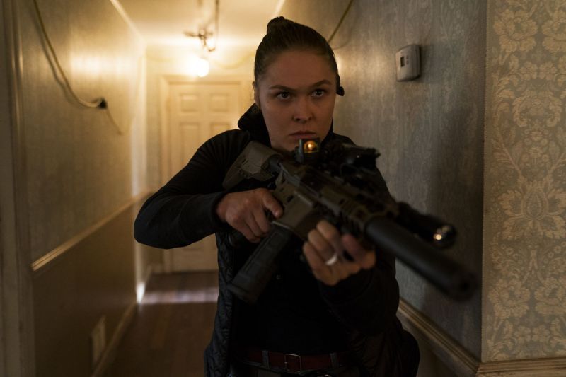Catch Ronda Rousey in her brand new movie- Mile 22