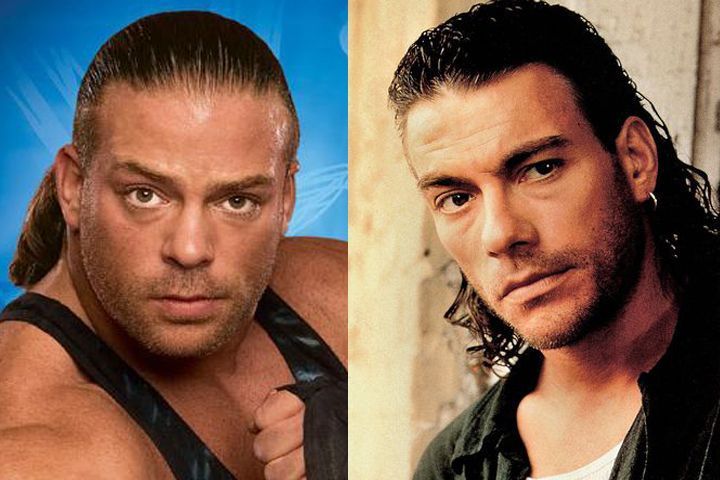 Former WWE Champion Rob Van Dam is a doppelganger of Hollywood action star Jean Claude Van Damme