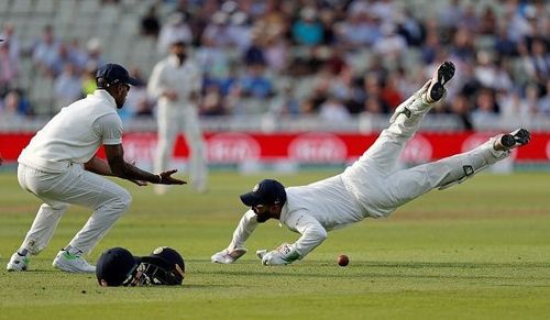 Dinesh Karthik's dropped Sam Curran's catch in the first innings