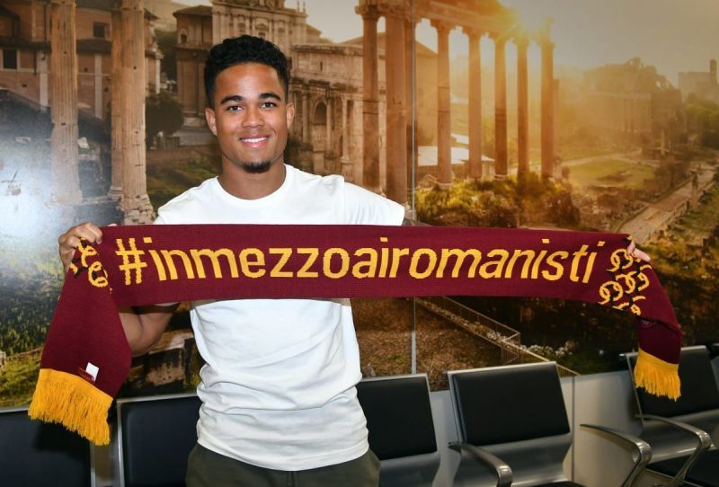Ajax sensation Kluivert signed for Roma this summer