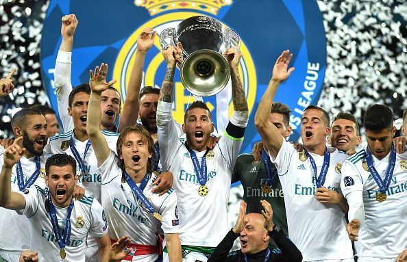 Real Madrid are the defending European champions