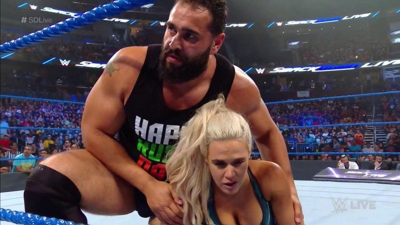 Lana and Zelina&#039;s match didn&#039;t quite go to plan 