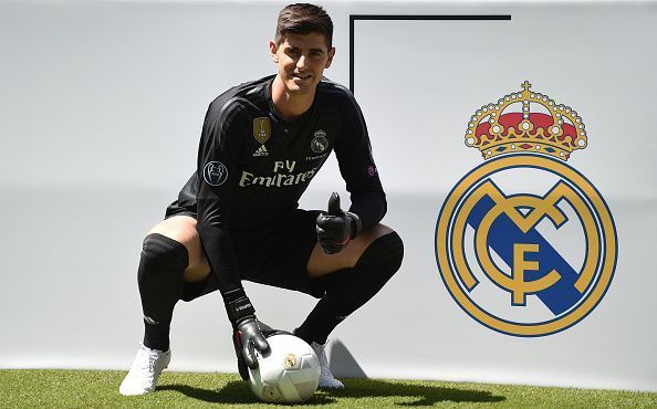 Real Madrid Unveil New Signing Thibaut Courtois