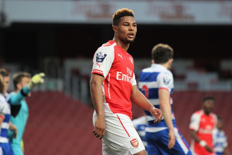 Gnabry scored a hat-trick on his debut for Germany