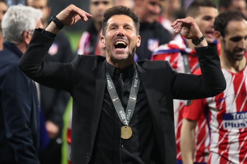 Simeone will be hoping to win the league title again this season