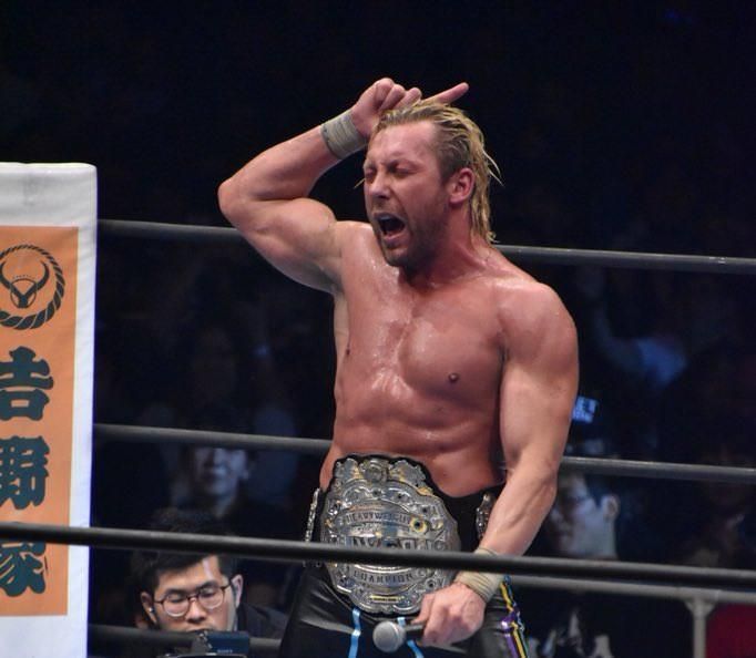 Kenny Omega as the IWGP Heavyweight Champion 