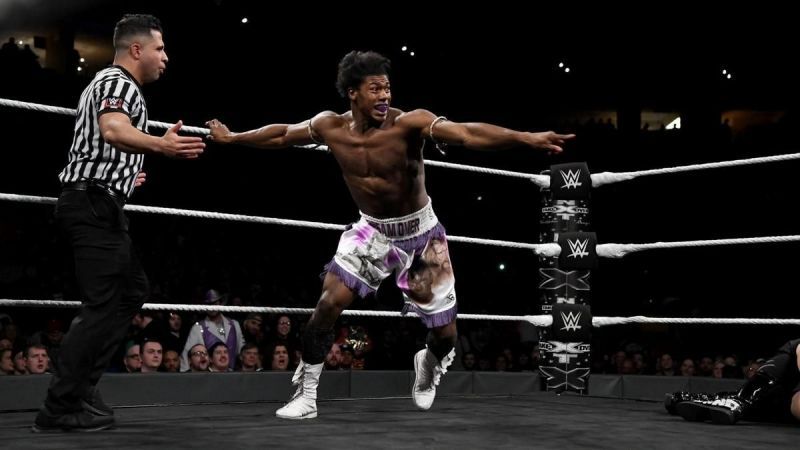 Velveteen Dream performing in NXT